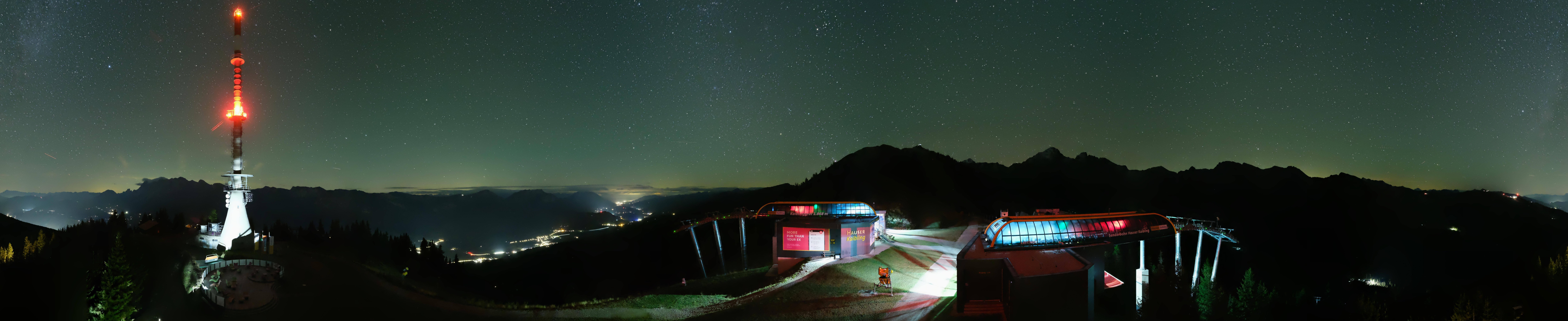 Archived image Webcam 360 degree Panoramic view Hauser Kaibling