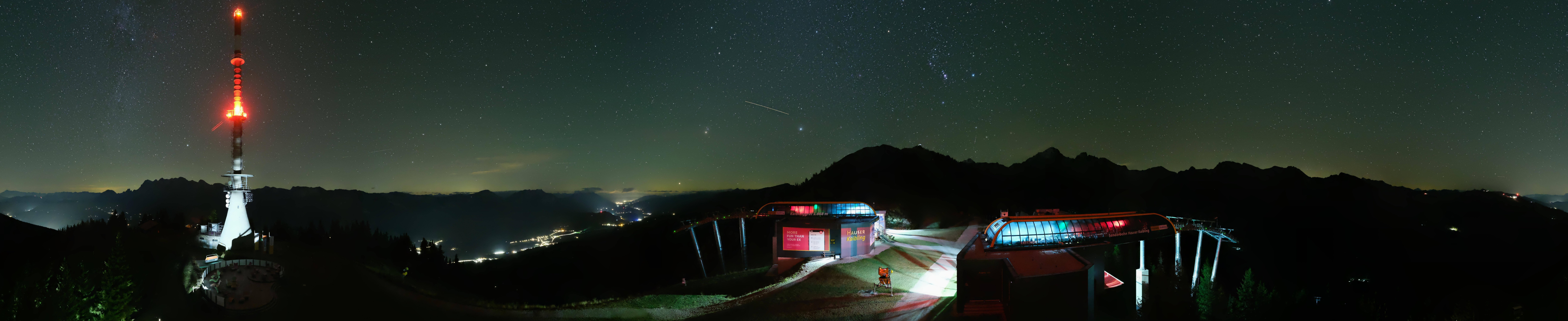 Archived image Webcam 360 degree Panoramic view Hauser Kaibling