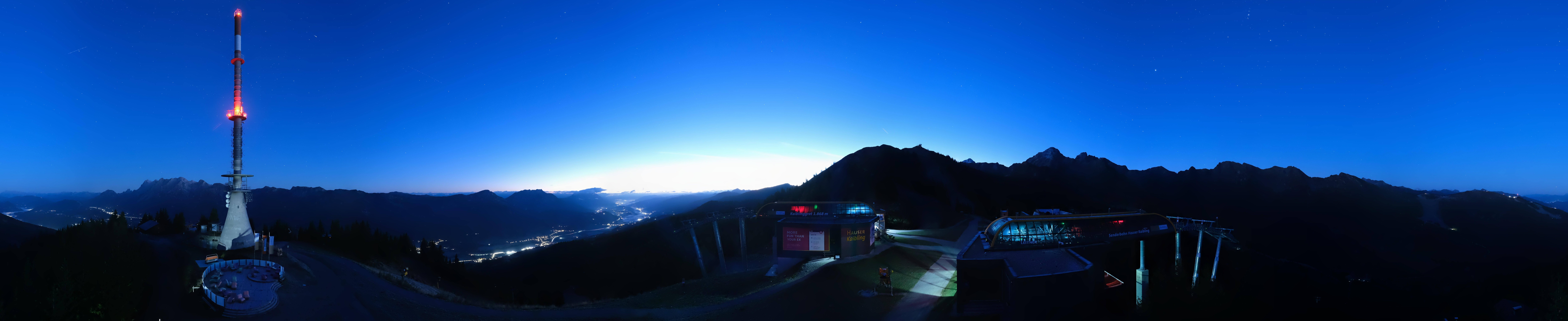 Archived image Webcam 360 degree Panoramic view Hauser Kaibling
