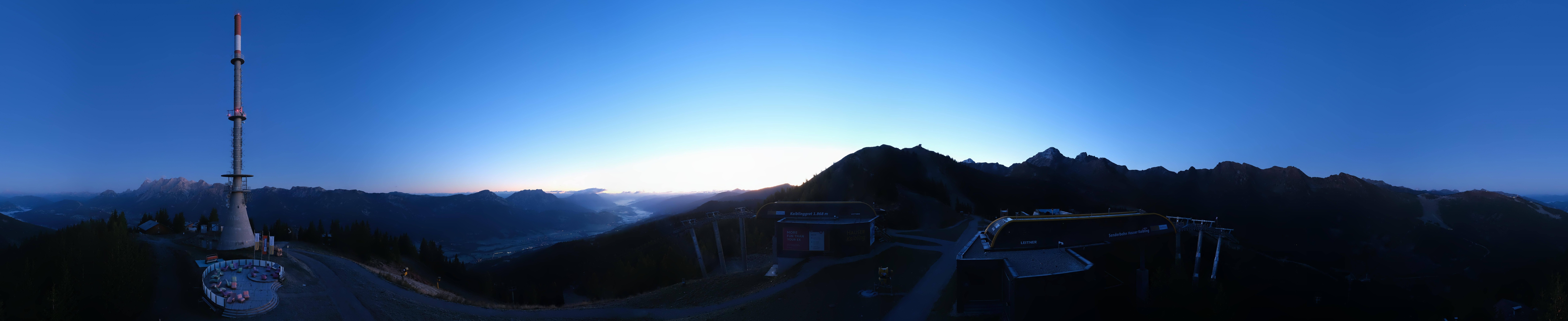 Archived image Webcam 360 degree Panoramic view Hauser Kaibling
