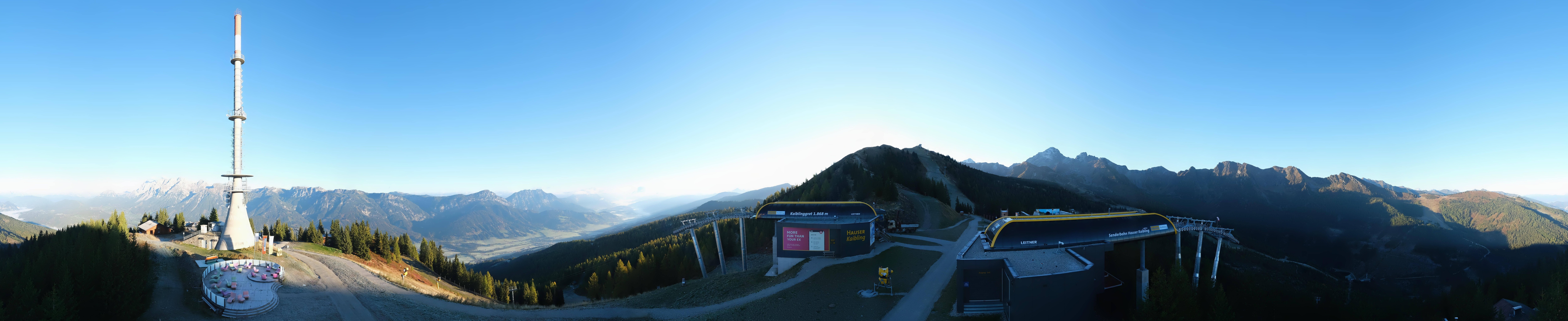 Archived image Webcam 360 degree Panoramic view Hauser Kaibling