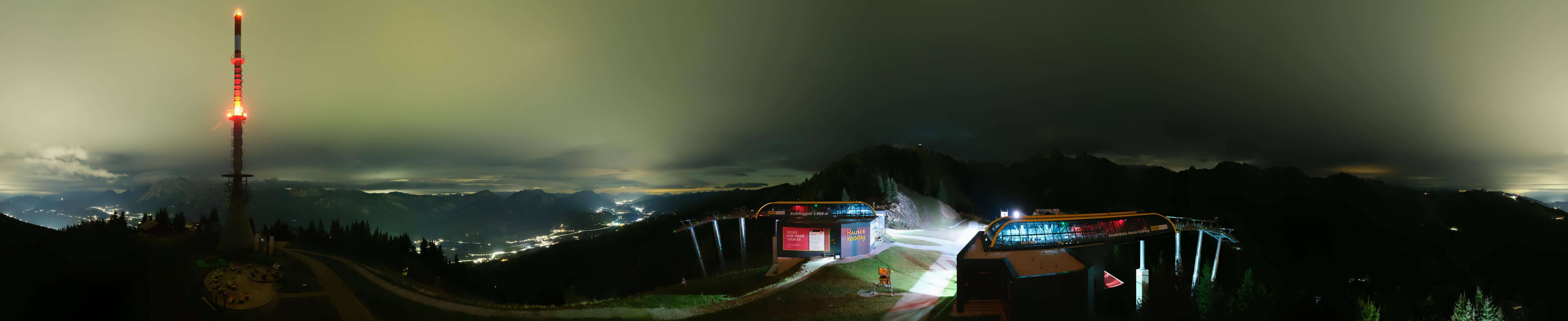 Archived image Webcam 360 degree Panoramic view Hauser Kaibling