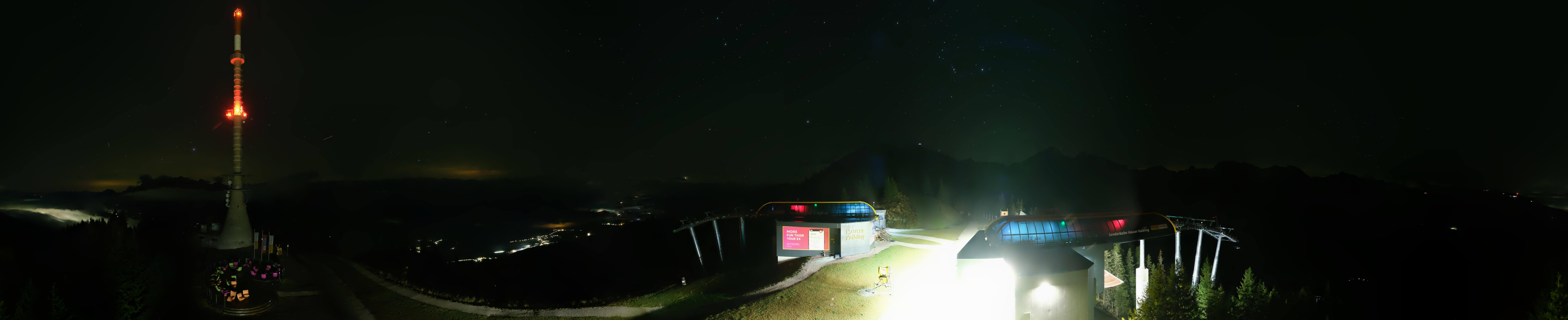 Archiv Foto Webcam Hauser Kaibling: Panorama Sendemast