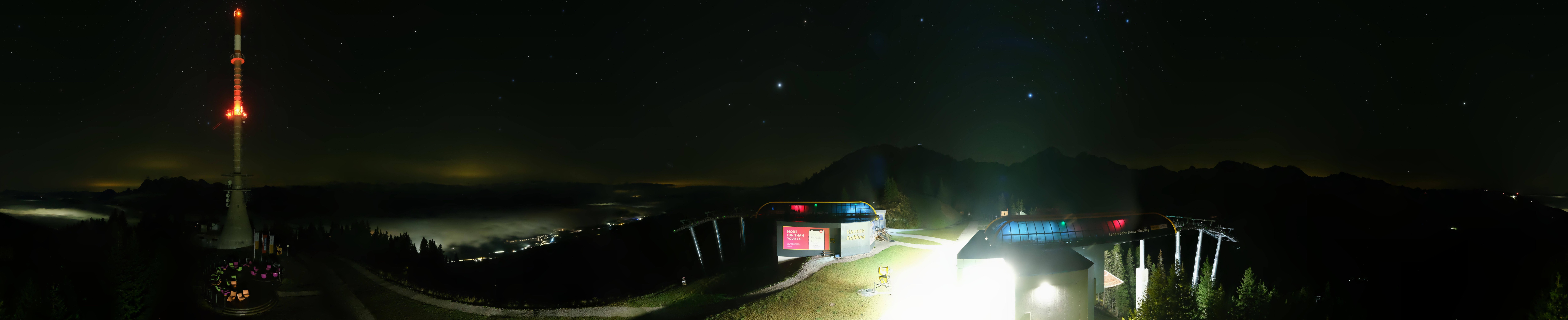 Archiv Foto Webcam Hauser Kaibling: Panorama Sendemast