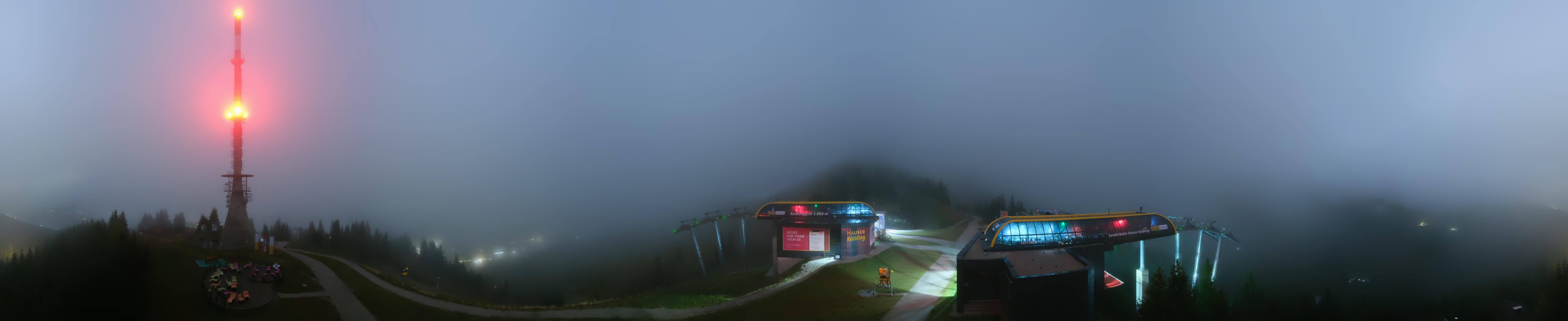 Archiv Foto Webcam Hauser Kaibling: Panorama Sendemast