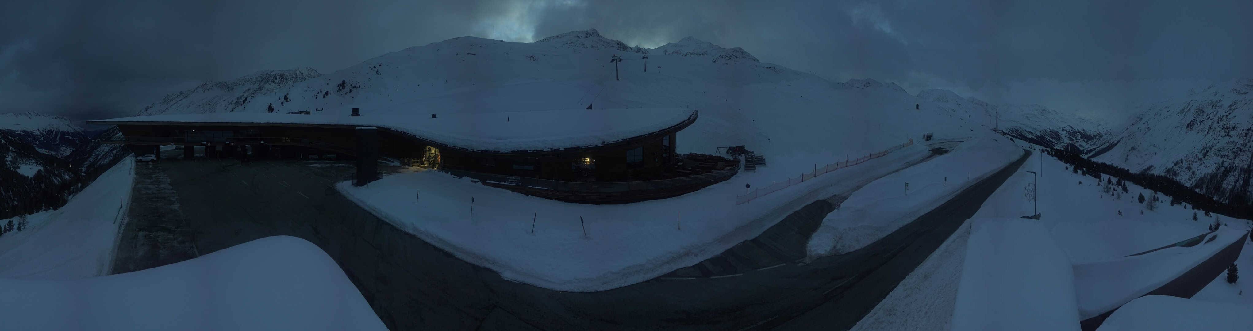 Archived image Webcam Timmelsjoch - Top Mountain Crosspoint