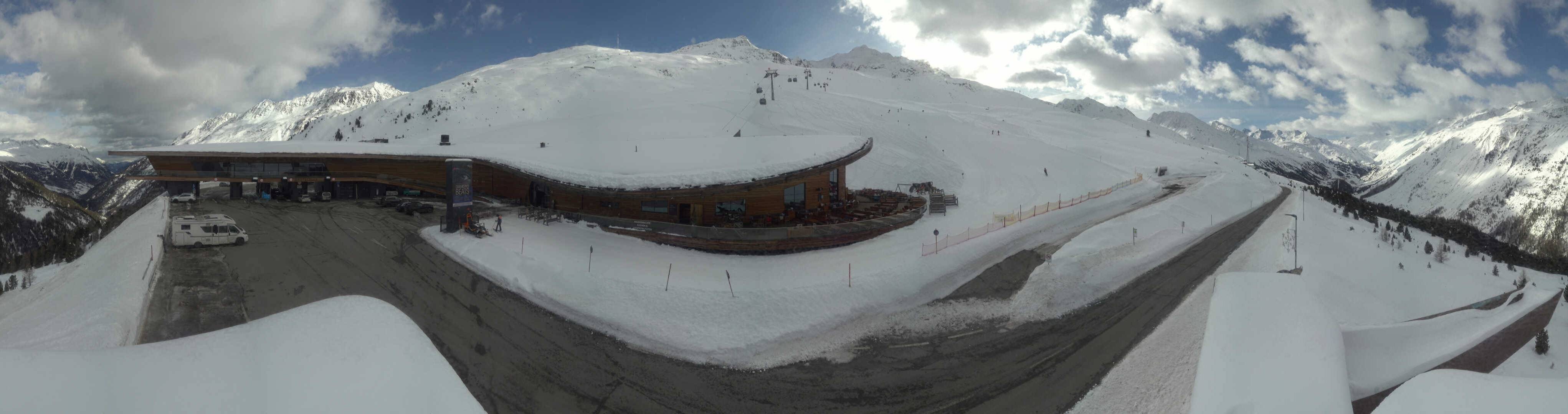 Archived image Webcam Timmelsjoch - Top Mountain Crosspoint