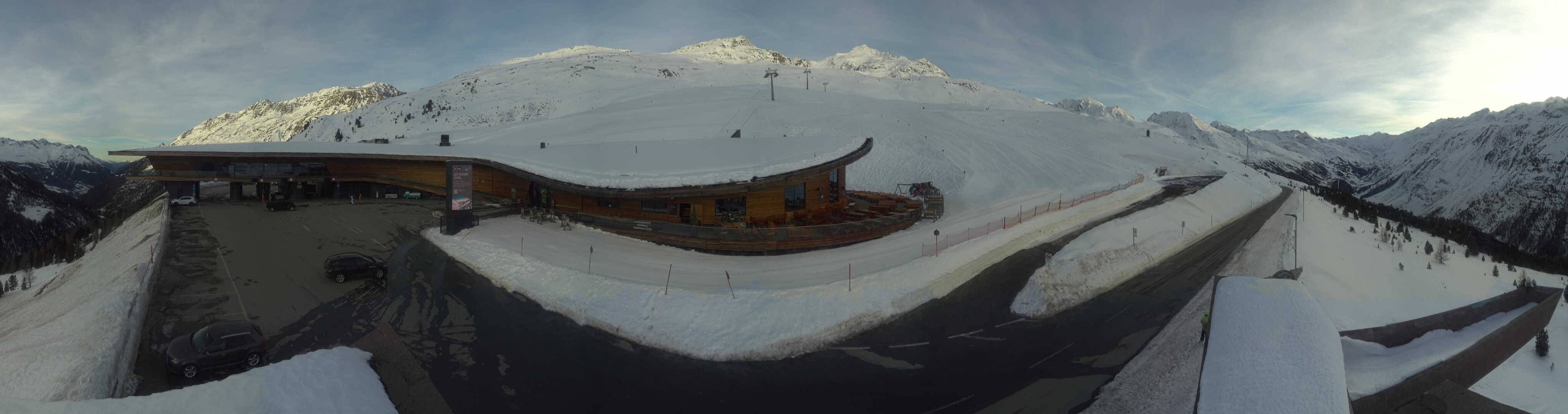 Archived image Webcam Timmelsjoch - Top Mountain Crosspoint