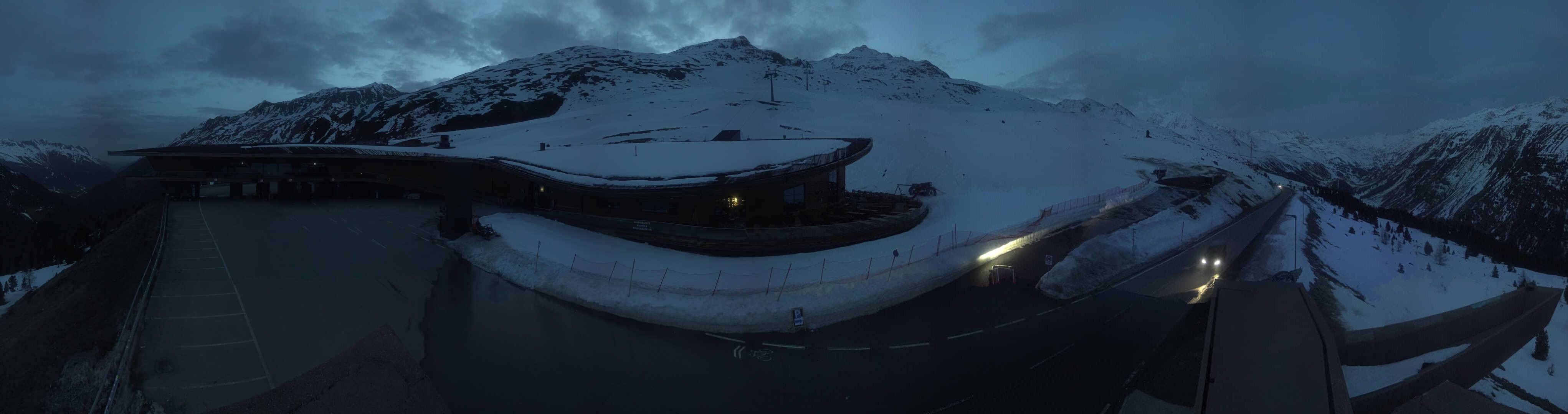 Archived image Webcam Timmelsjoch - Top Mountain Crosspoint