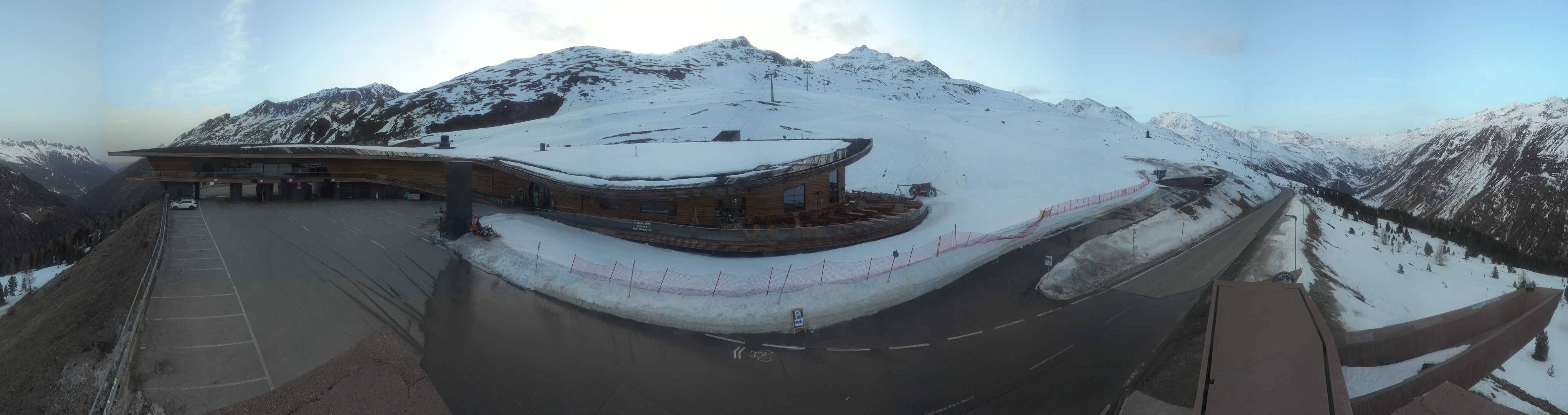 Archived image Webcam Timmelsjoch - Top Mountain Crosspoint