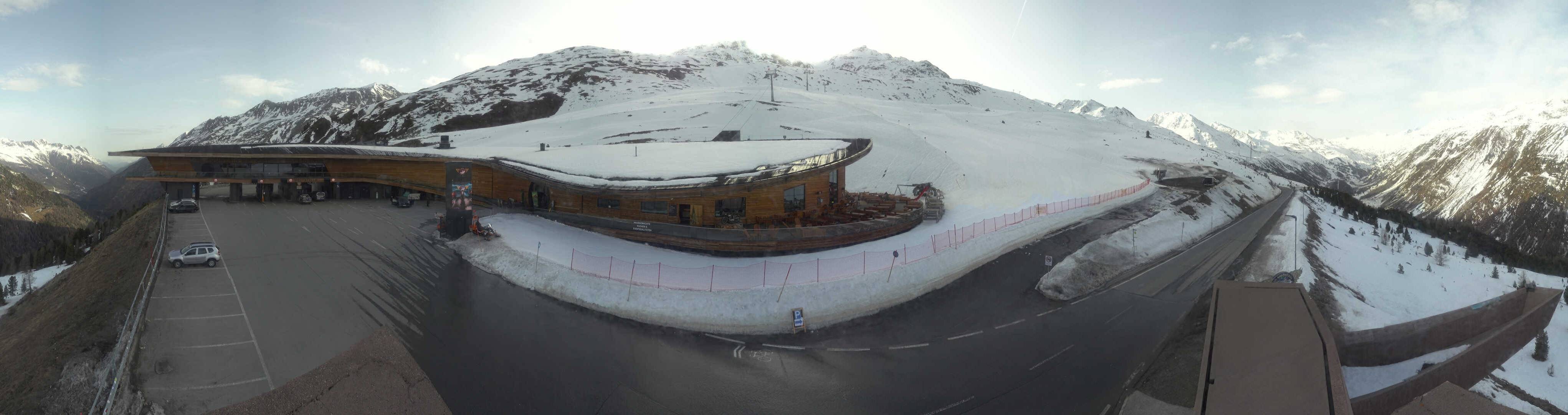 Archived image Webcam Timmelsjoch - Top Mountain Crosspoint