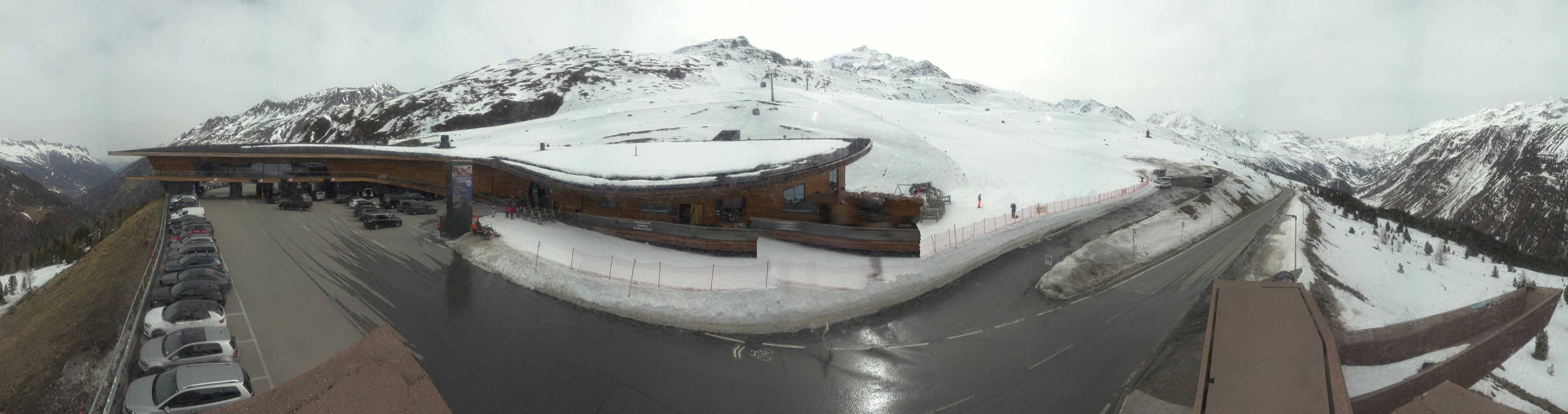 Archived image Webcam Timmelsjoch - Top Mountain Crosspoint