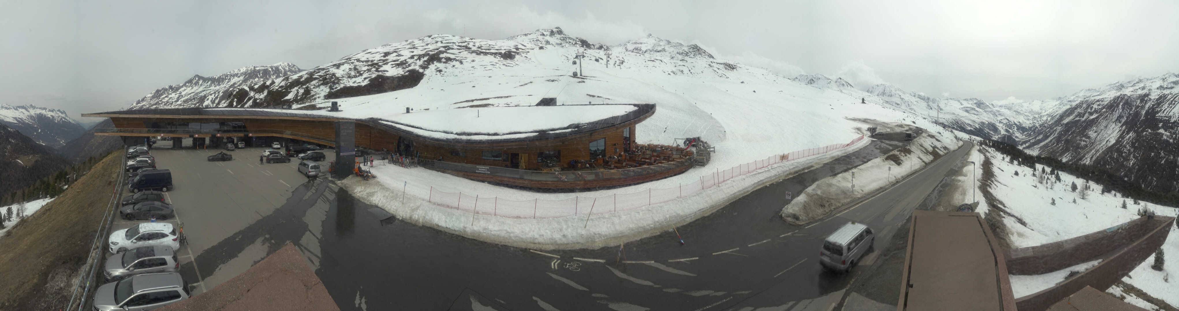 Archived image Webcam Timmelsjoch - Top Mountain Crosspoint