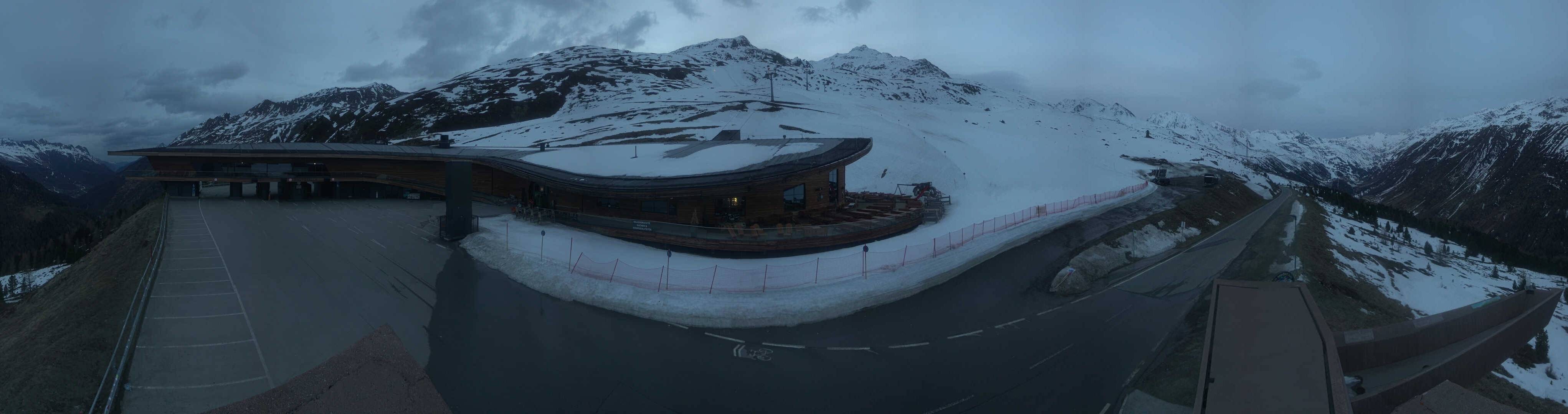 Archived image Webcam Timmelsjoch - Top Mountain Crosspoint