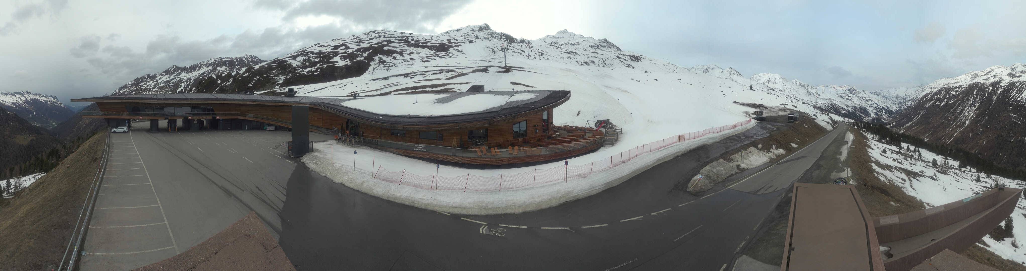 Archived image Webcam Timmelsjoch - Top Mountain Crosspoint