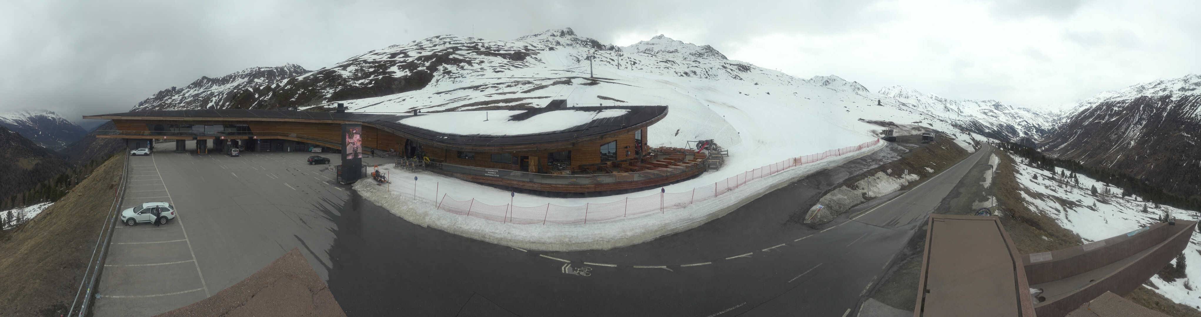 Archived image Webcam Timmelsjoch - Top Mountain Crosspoint