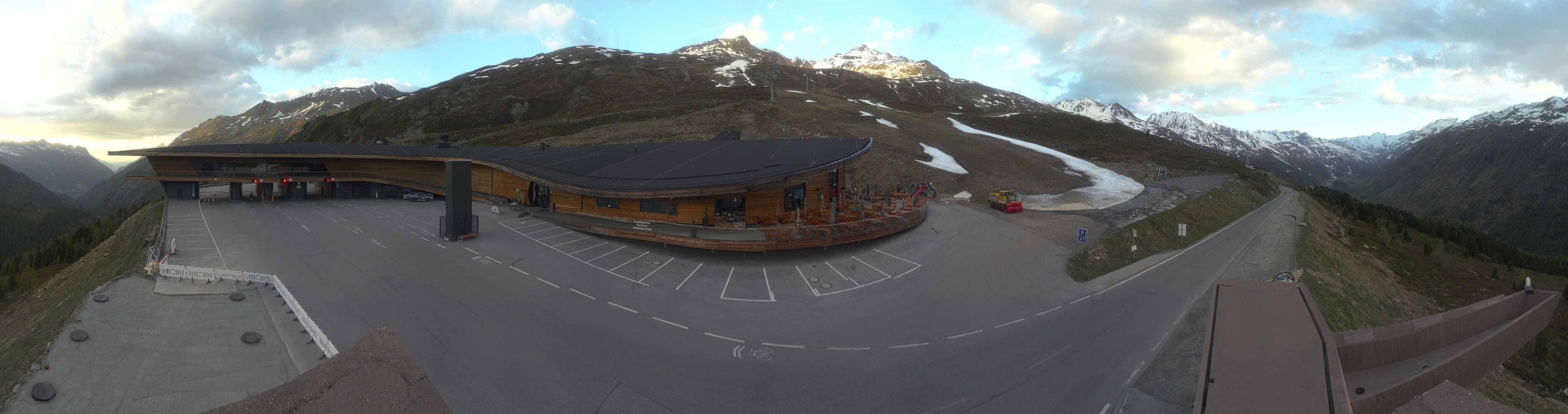 Archived image Webcam Timmelsjoch - Top Mountain Crosspoint
