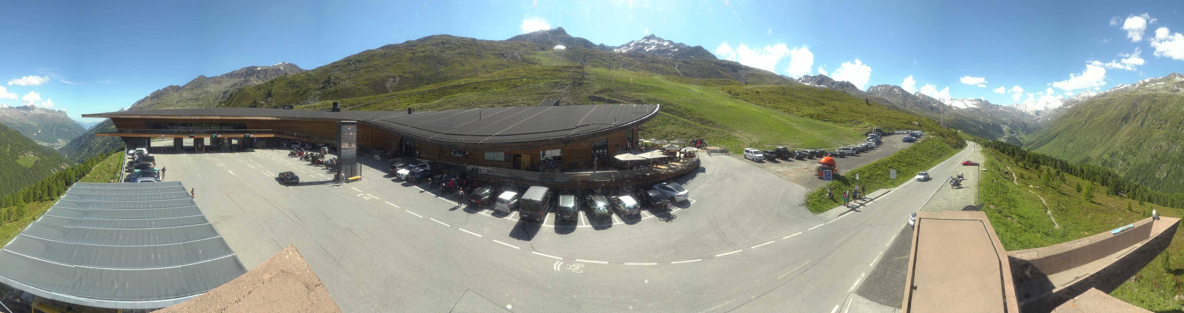 Archived image Webcam Timmelsjoch - Top Mountain Crosspoint