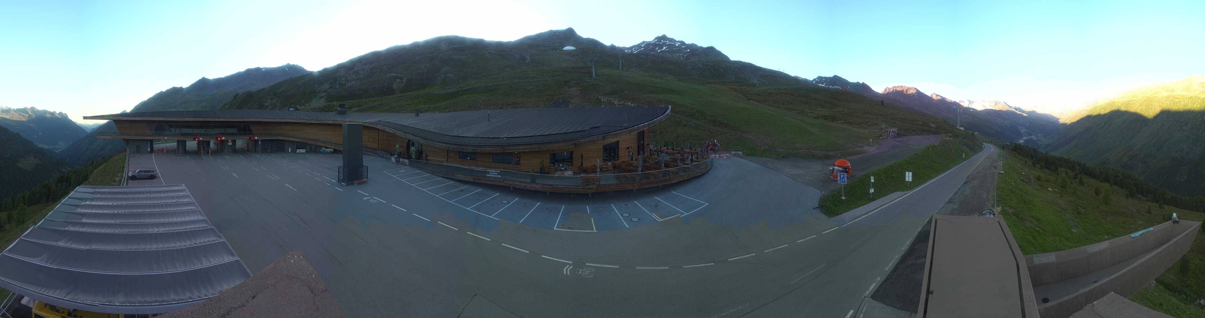 Archived image Webcam Timmelsjoch - Top Mountain Crosspoint
