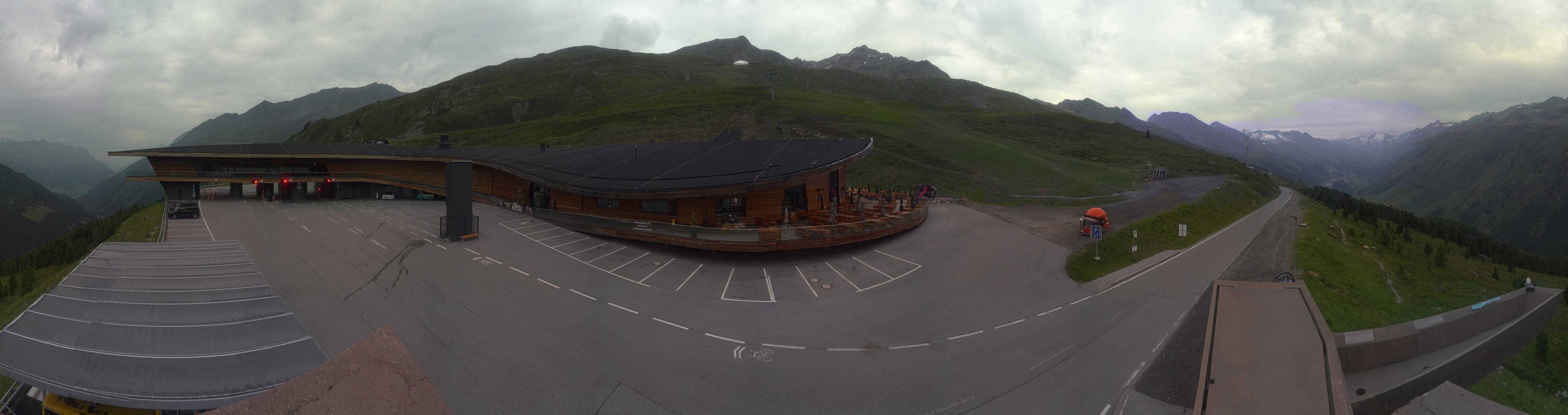 Archived image Webcam Timmelsjoch - Top Mountain Crosspoint
