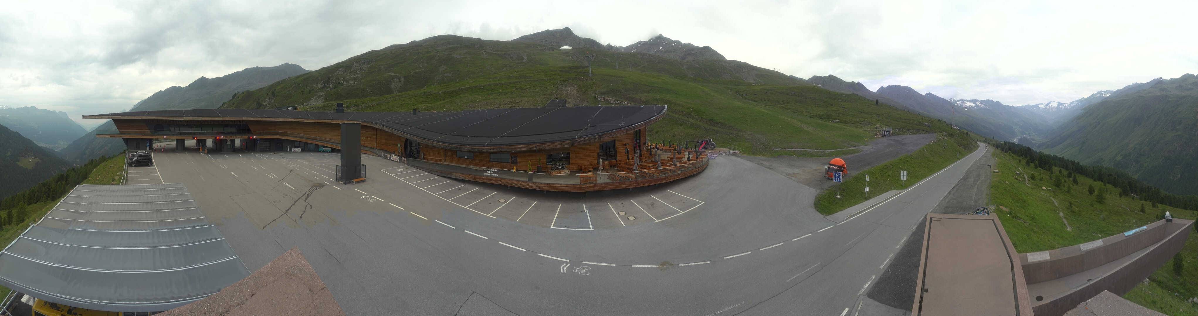 Archived image Webcam Timmelsjoch - Top Mountain Crosspoint
