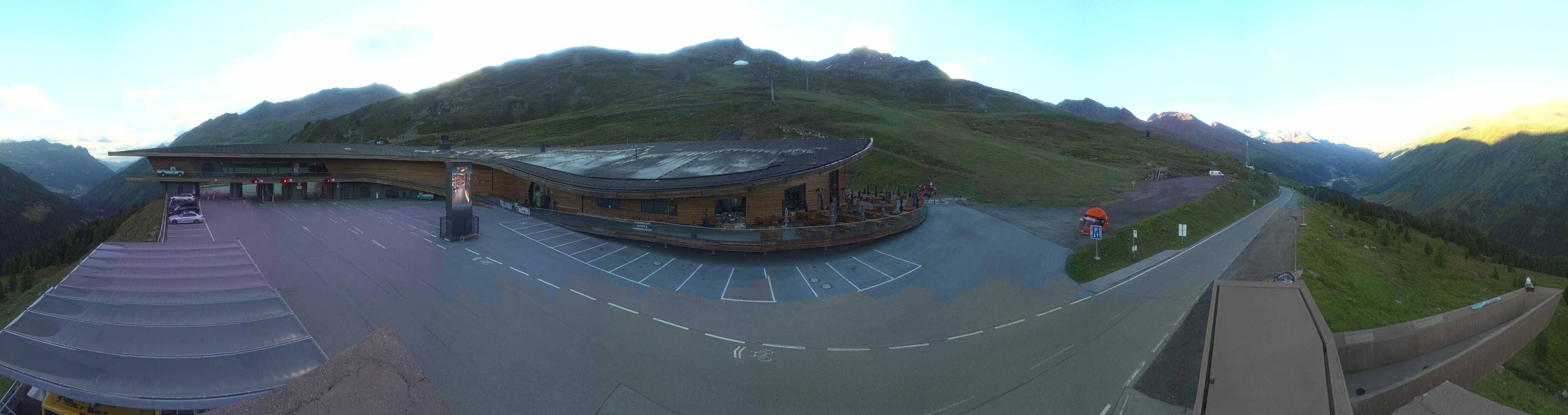 Archived image Webcam Timmelsjoch - Top Mountain Crosspoint