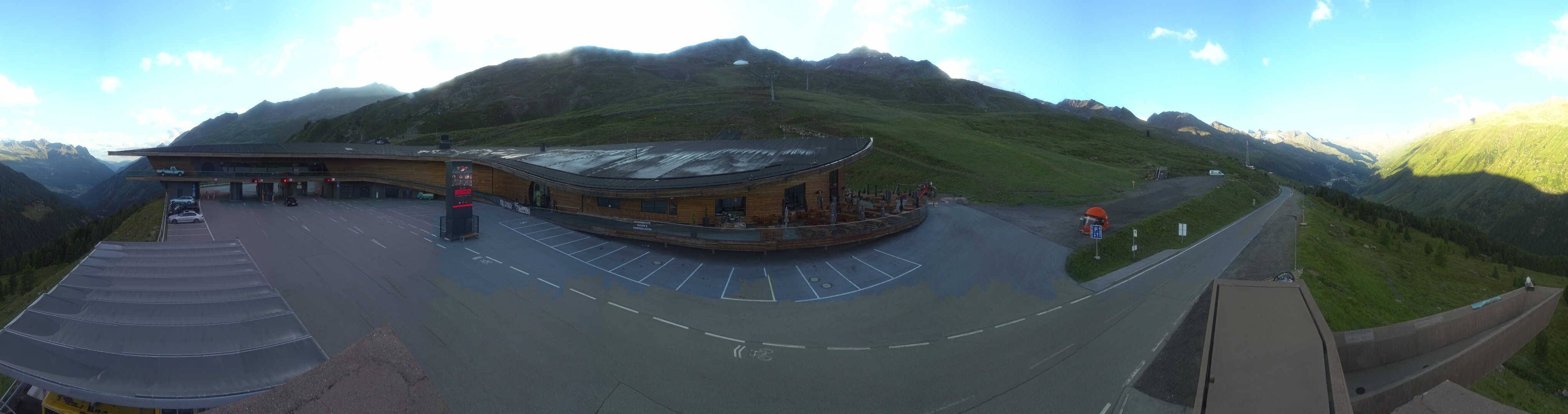 Archived image Webcam Timmelsjoch - Top Mountain Crosspoint
