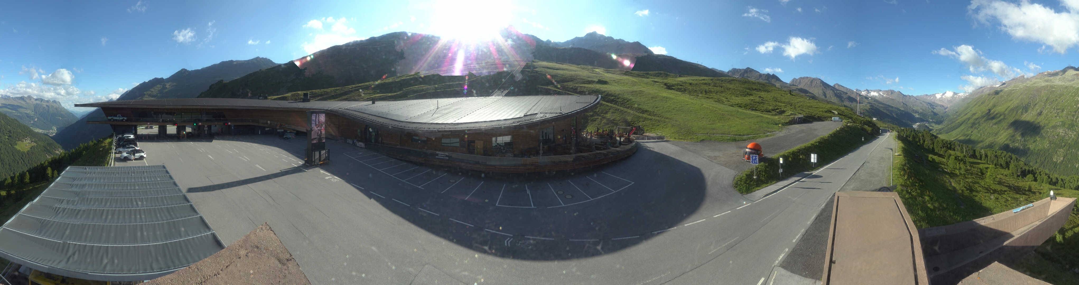 Archived image Webcam Timmelsjoch - Top Mountain Crosspoint
