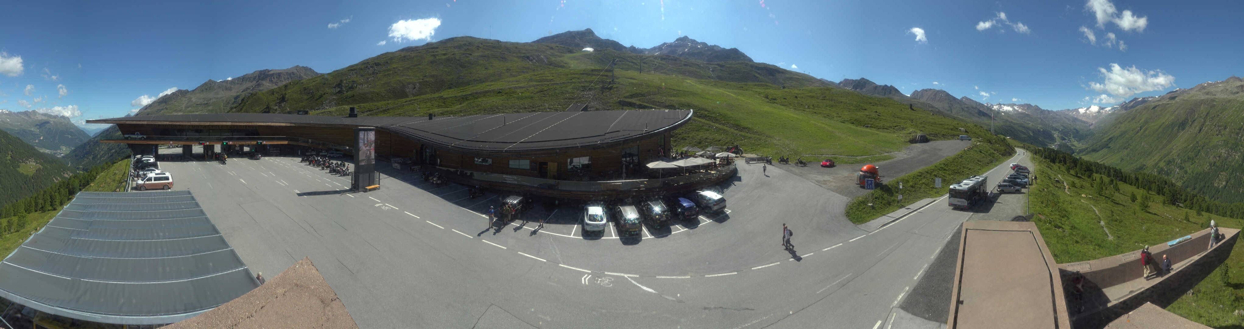 Archived image Webcam Timmelsjoch - Top Mountain Crosspoint