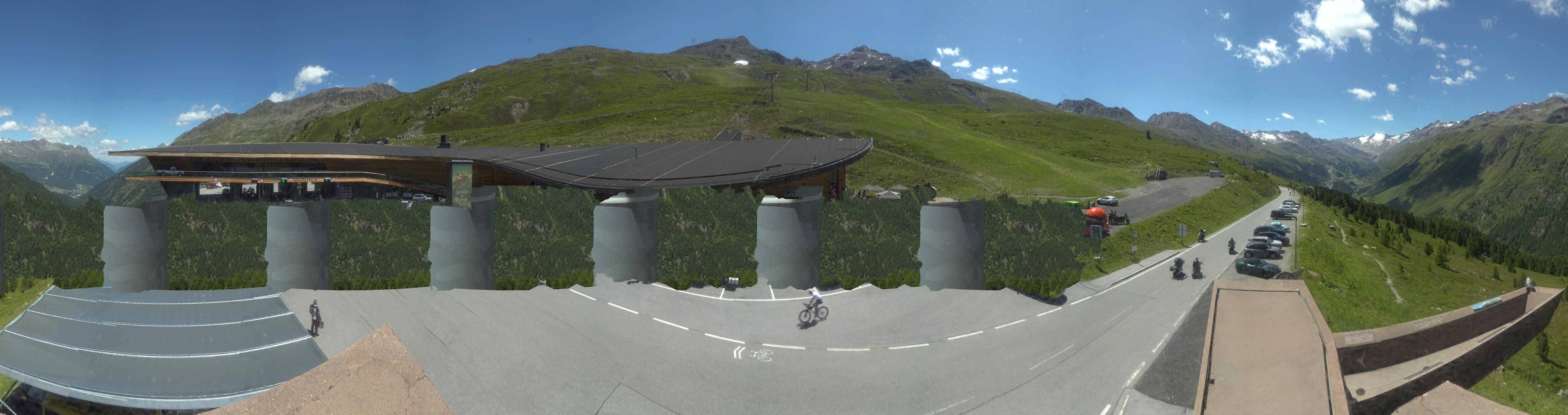 Archived image Webcam Timmelsjoch - Top Mountain Crosspoint