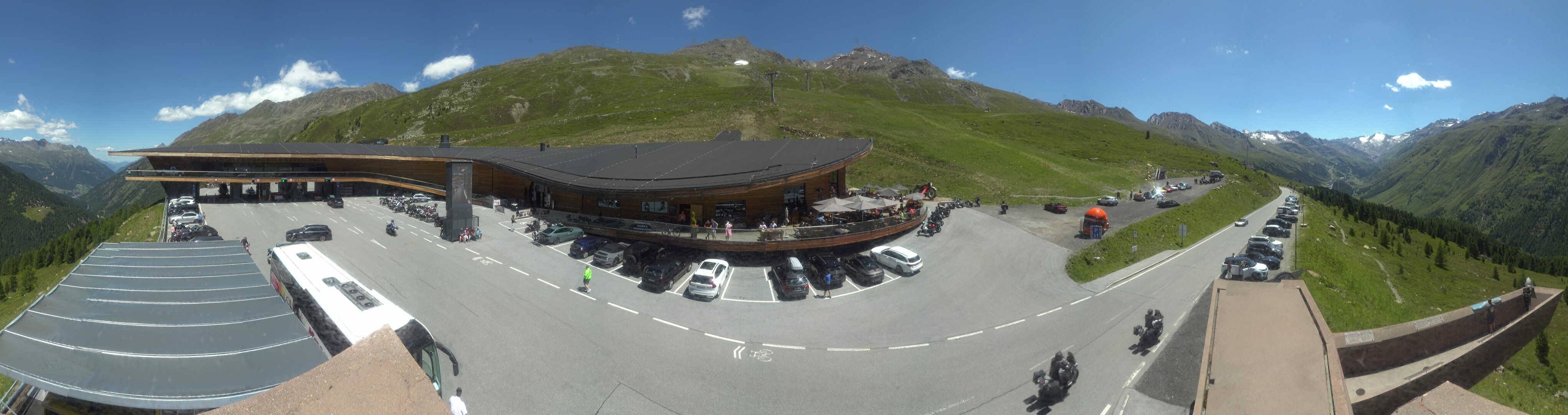 Archived image Webcam Timmelsjoch - Top Mountain Crosspoint