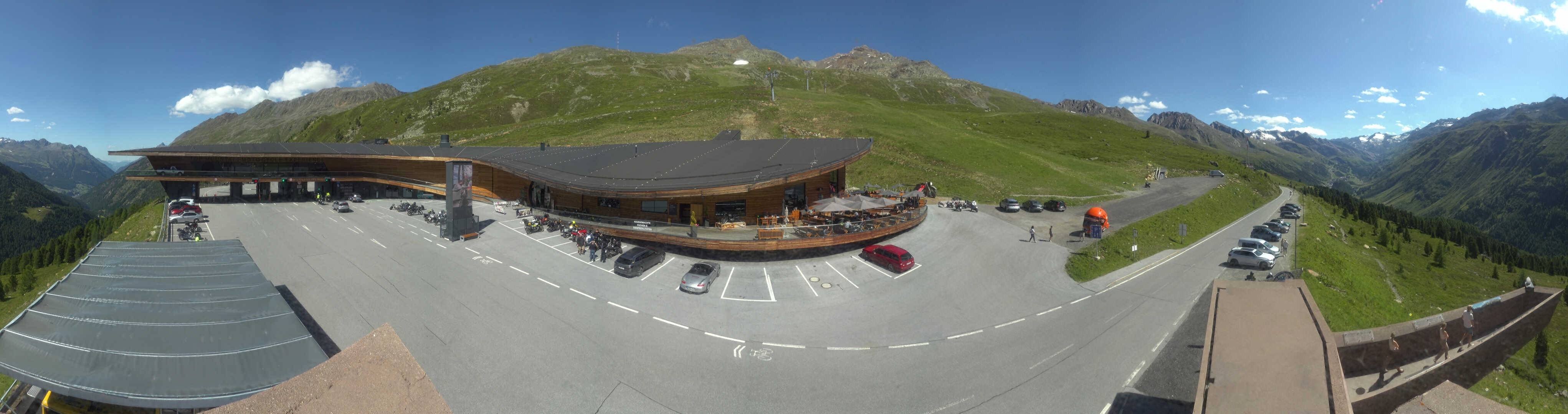 Archived image Webcam Timmelsjoch - Top Mountain Crosspoint