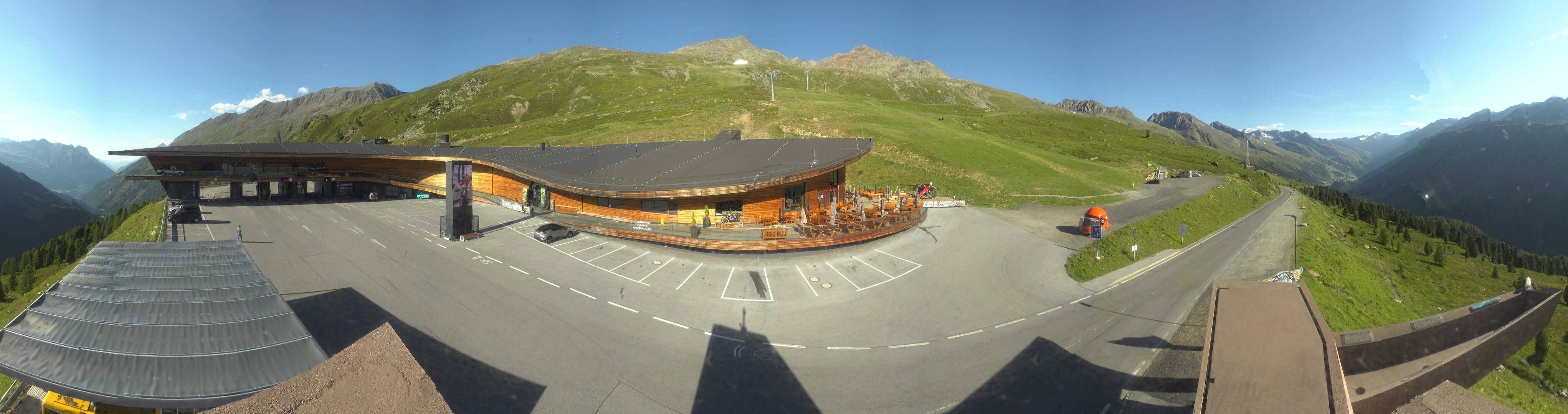 Archived image Webcam Timmelsjoch - Top Mountain Crosspoint