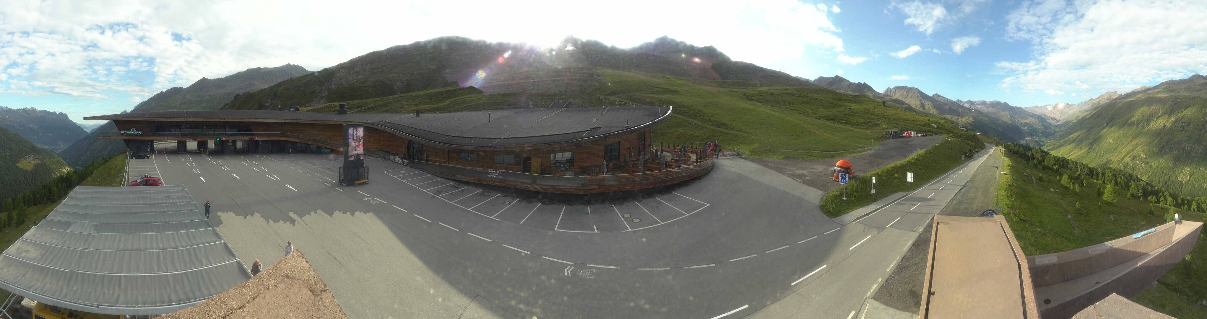 Archived image Webcam Timmelsjoch - Top Mountain Crosspoint