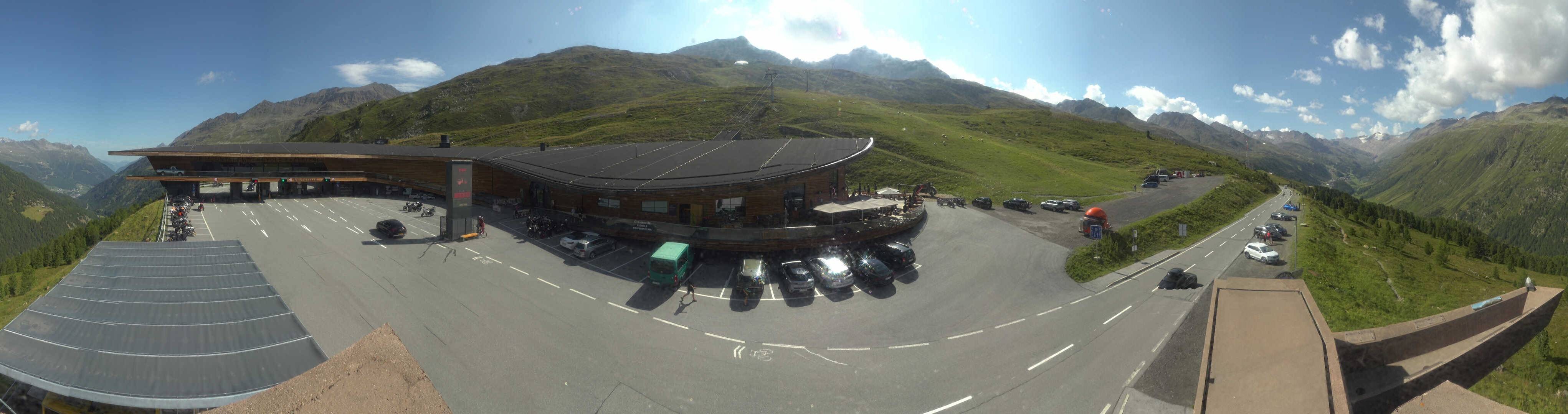 Archived image Webcam Timmelsjoch - Top Mountain Crosspoint