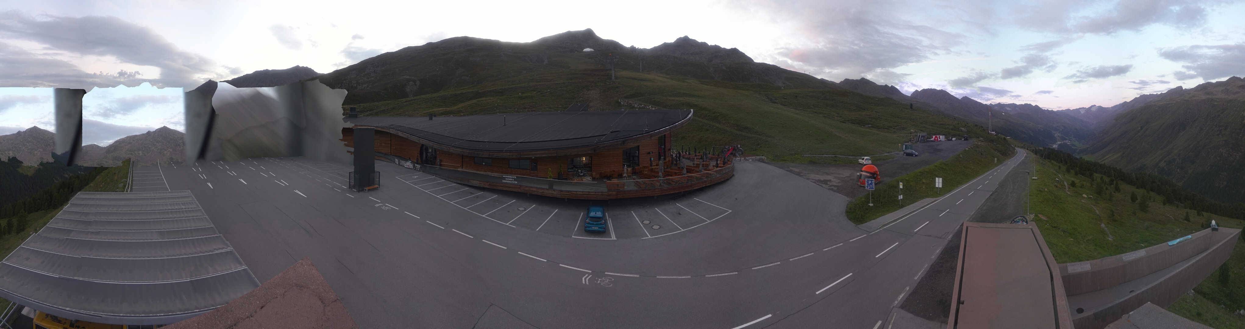 Archived image Webcam Timmelsjoch - Top Mountain Crosspoint