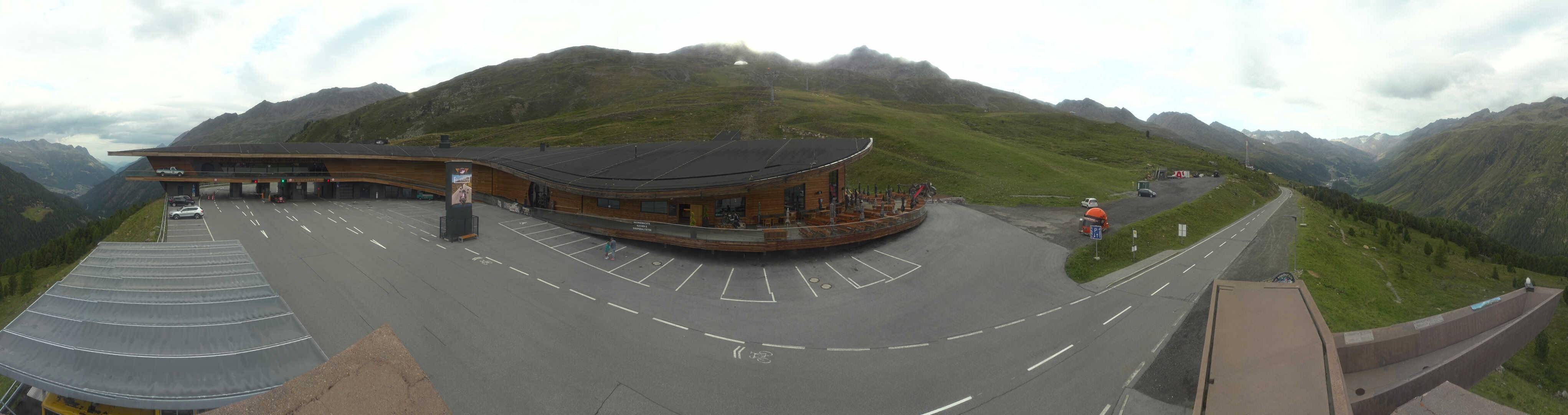 Archived image Webcam Timmelsjoch - Top Mountain Crosspoint