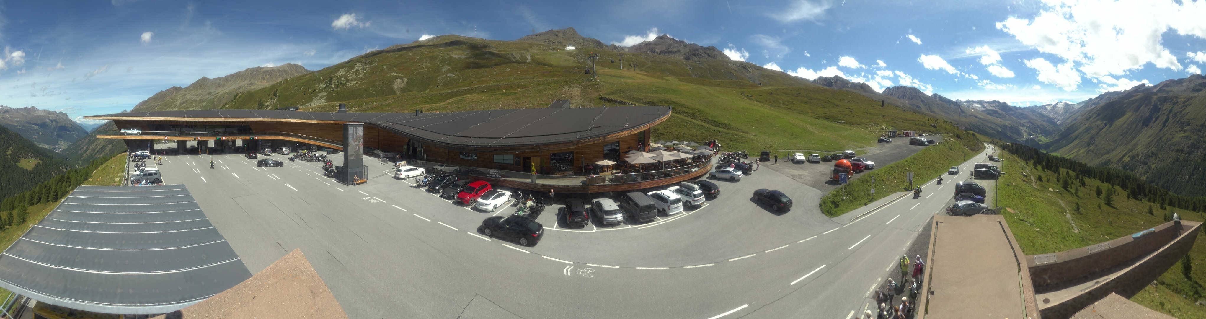 Archived image Webcam Timmelsjoch - Top Mountain Crosspoint
