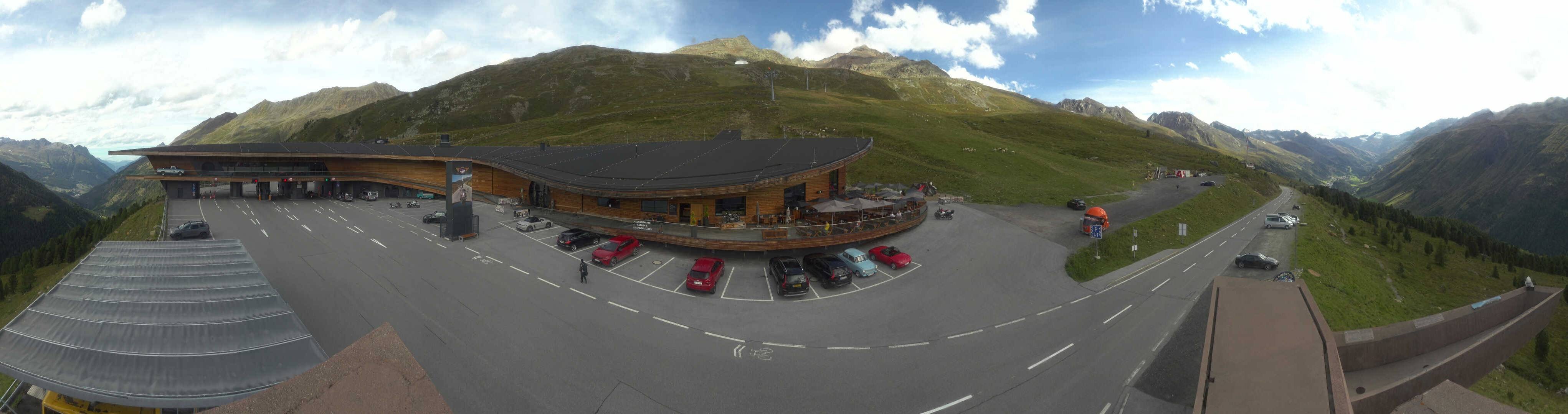 Archived image Webcam Timmelsjoch - Top Mountain Crosspoint