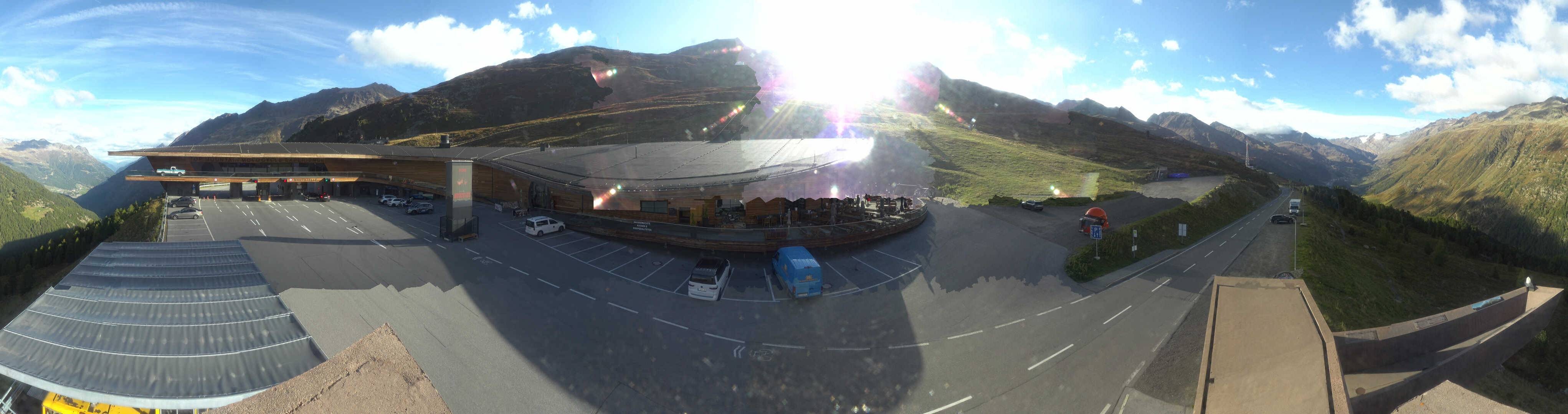 Archived image Webcam Timmelsjoch - Top Mountain Crosspoint