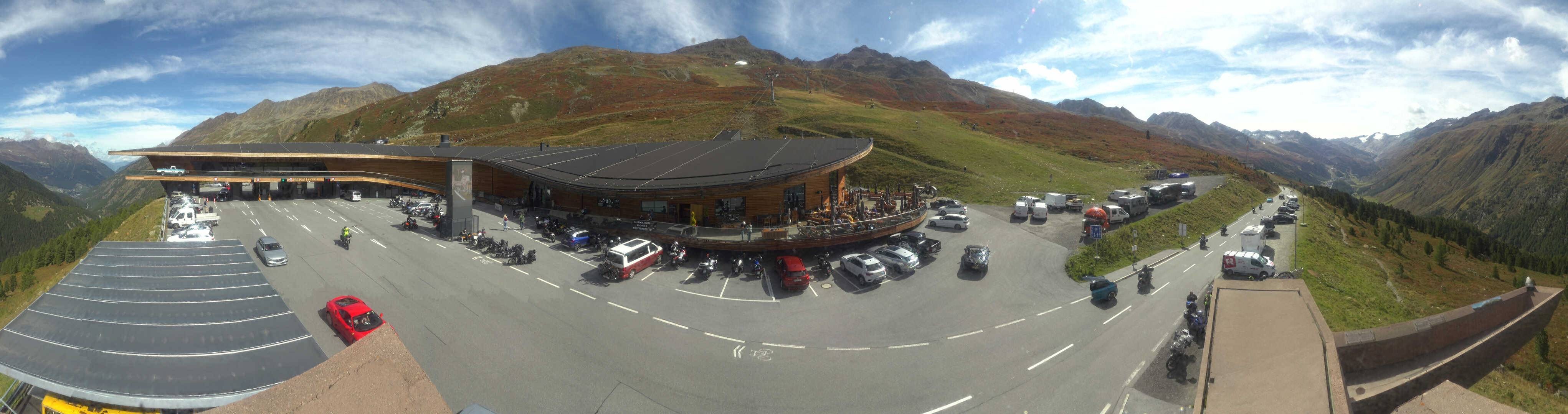 Archived image Webcam Timmelsjoch - Top Mountain Crosspoint
