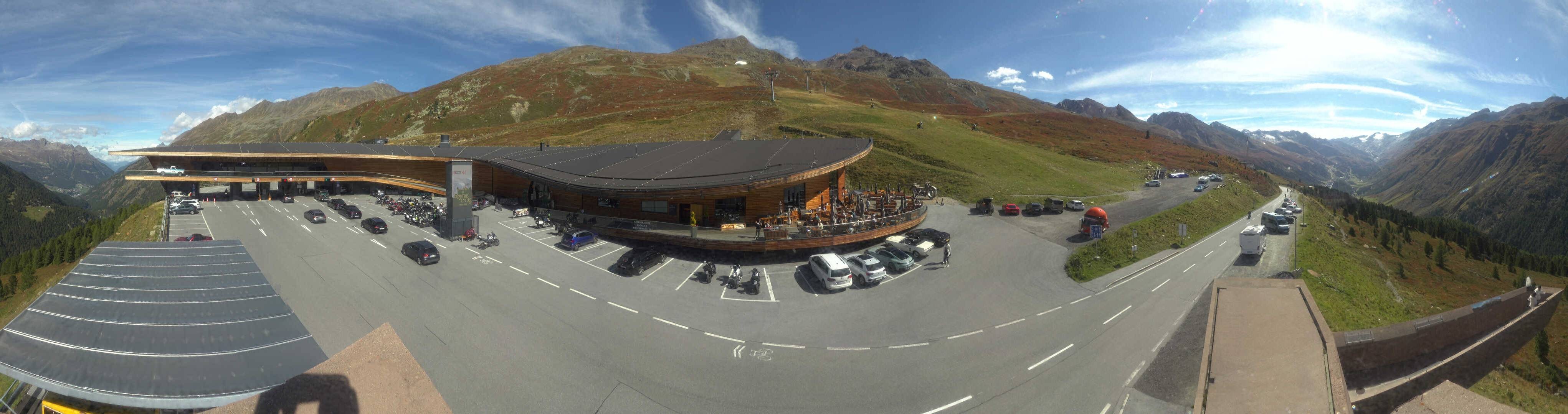Archived image Webcam Timmelsjoch - Top Mountain Crosspoint