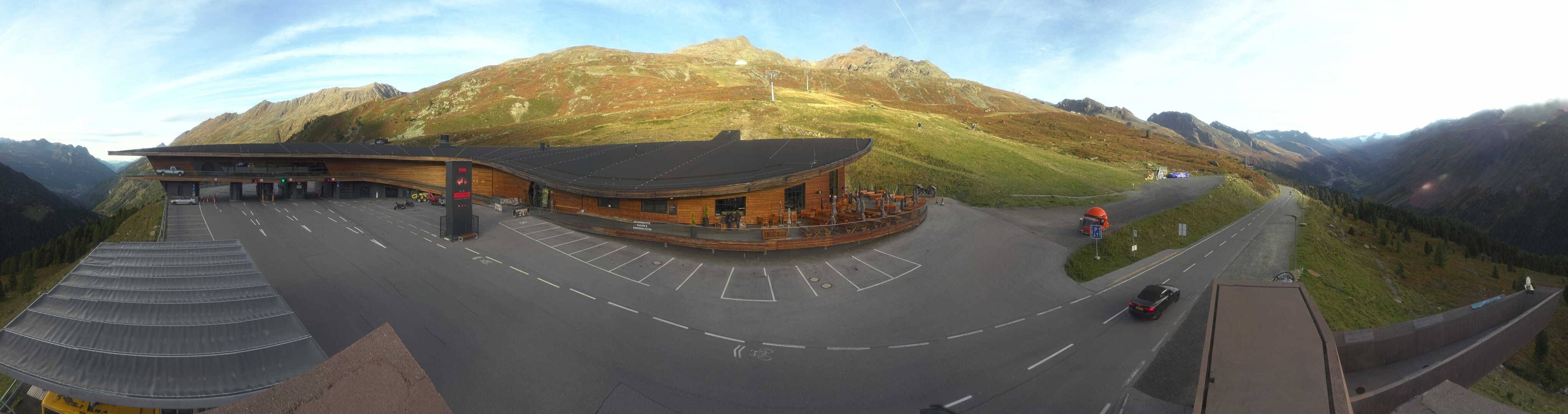Archived image Webcam Timmelsjoch - Top Mountain Crosspoint