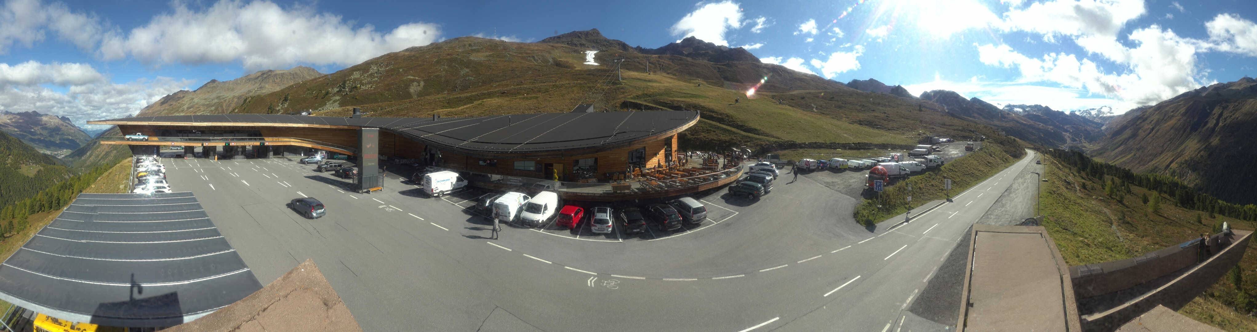 Archived image Webcam Timmelsjoch - Top Mountain Crosspoint