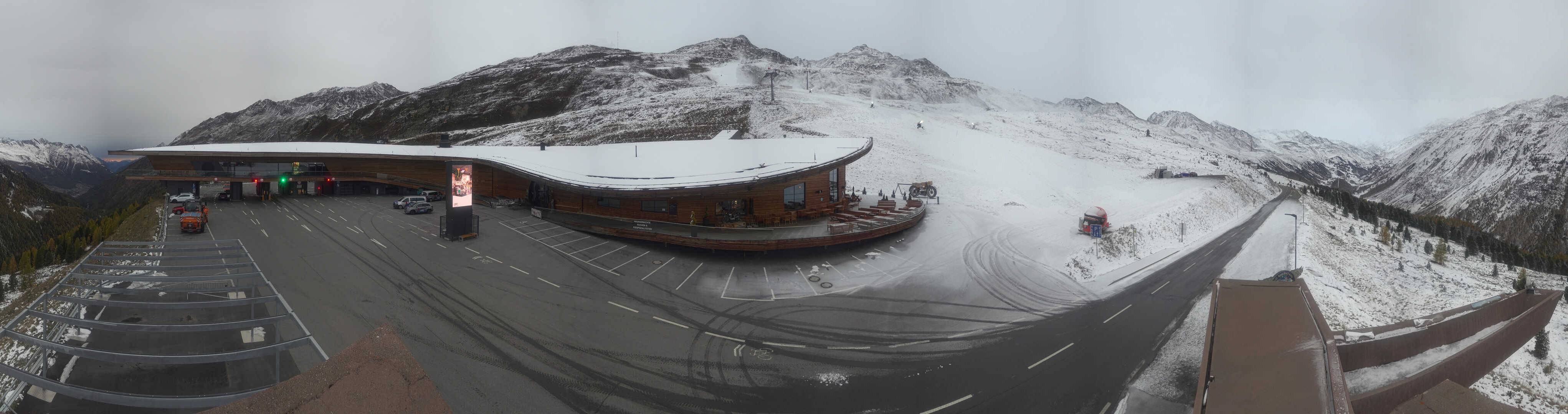 Archived image Webcam Timmelsjoch - Top Mountain Crosspoint