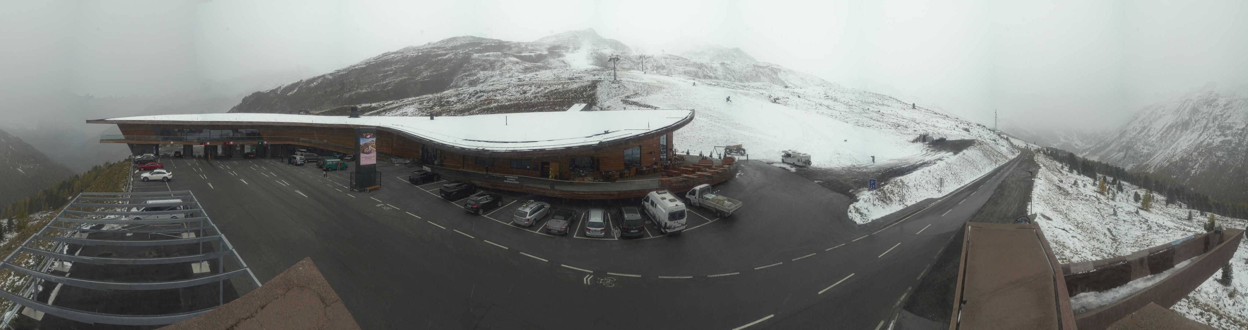 Archived image Webcam Timmelsjoch - Top Mountain Crosspoint