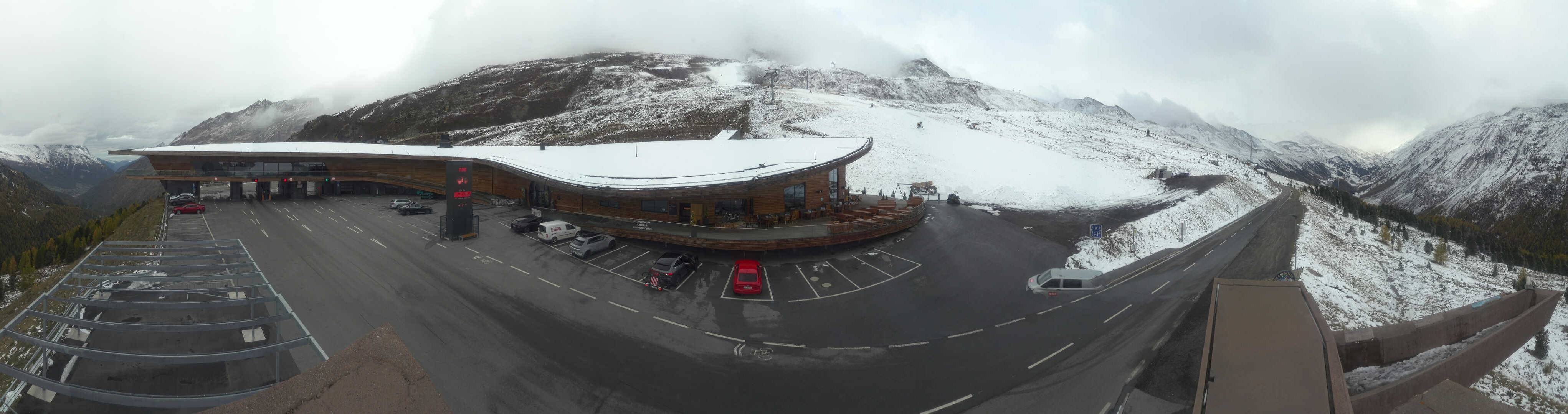 Archived image Webcam Timmelsjoch - Top Mountain Crosspoint