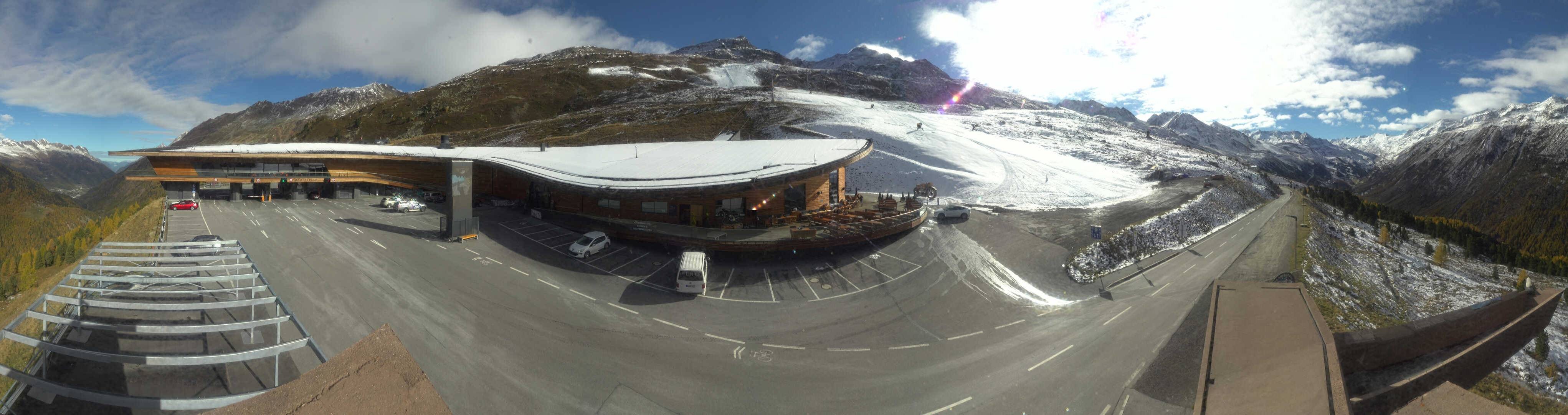 Archived image Webcam Timmelsjoch - Top Mountain Crosspoint