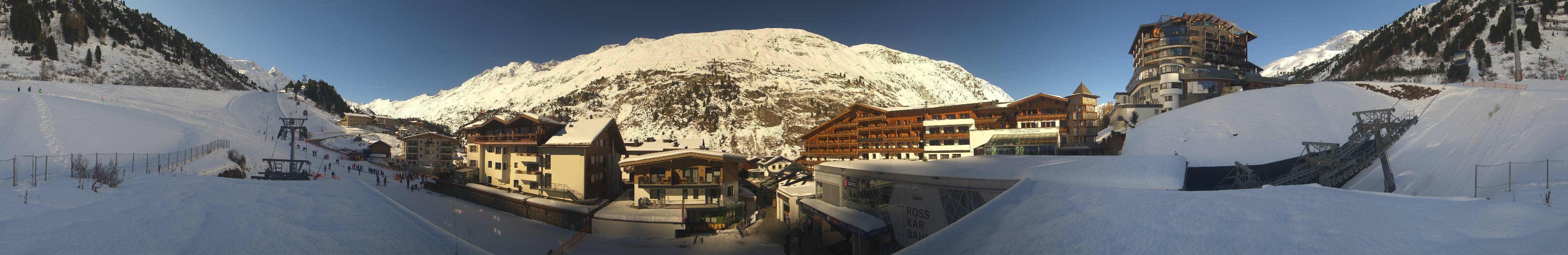 Archived image Webcam Panoramic view Hotel Edelweiss & Gurgl, Obergurgl
