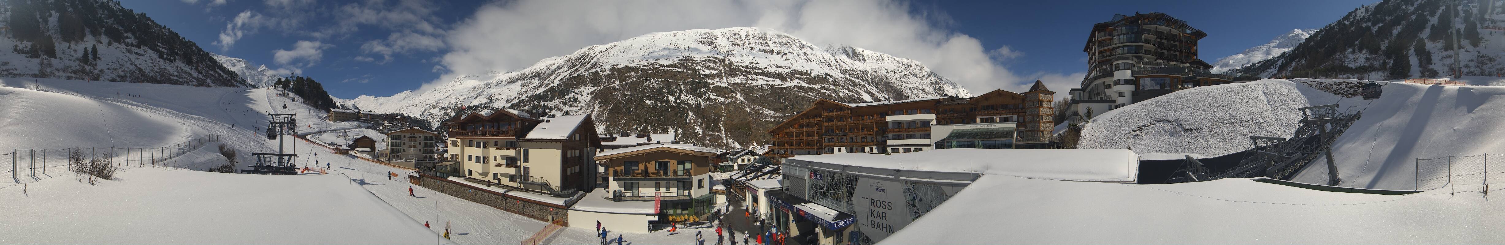 Archived image Webcam Panoramic view Hotel Edelweiss & Gurgl, Obergurgl